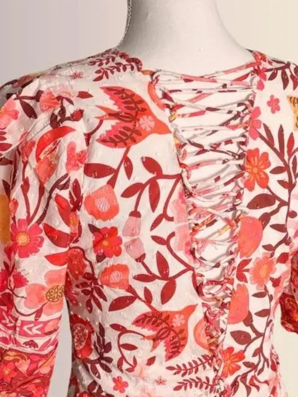 Farm Rio Romantic Orchard midi dress - Picture 6 of 8